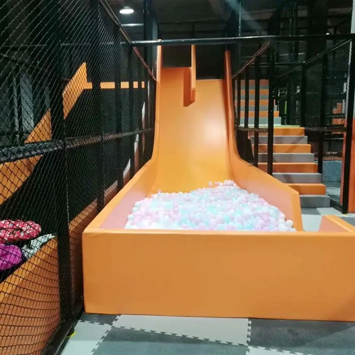 indoor playground devil slide